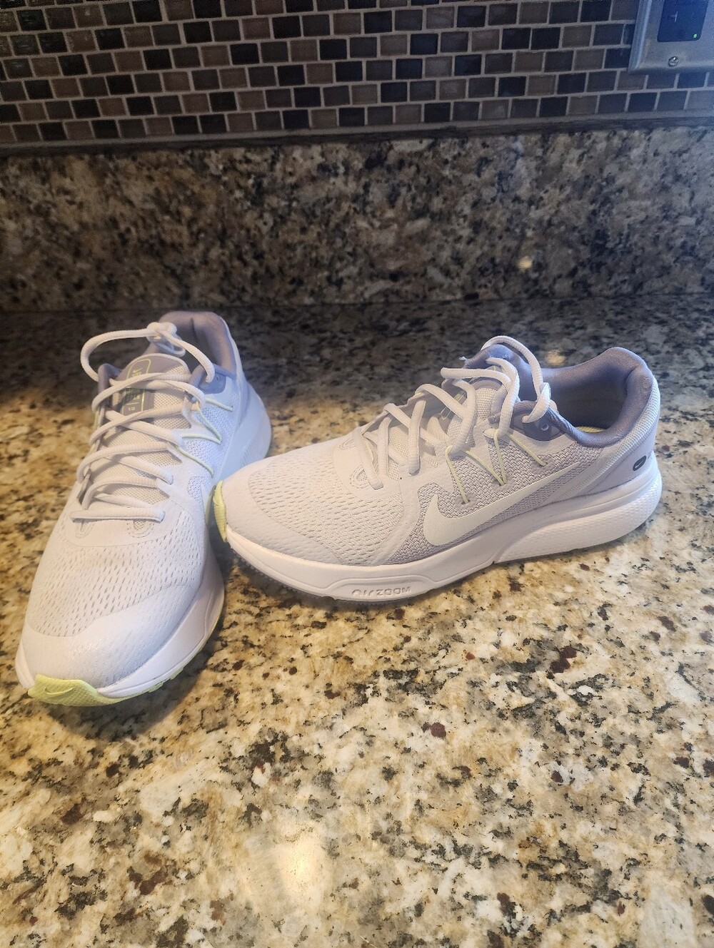 Women New Nike Shoes Lavender Running 9.5 Zoom Span